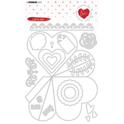 StudioLight Cutting Dies Filled With Love - Nr.353